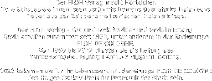 Der FLOH Verlag macht Hrbcher.